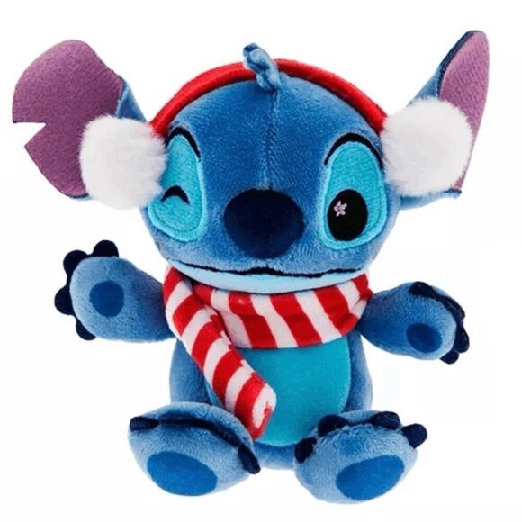 NEW STITCH Wishables Plush Toy Disney Parks Holiday Calendar 2024 NWOP Limited - Picture 1 of 7